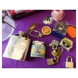 PICTURE FRAMES, HALLMARK ORNAMENTS, SCISSORS,