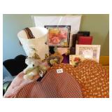 BOYD BEAR, SMALL TRASH CAN, PLACEMATS, PICTURE