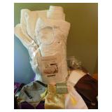 COMFORTER FULL/QUEEN, HAT LINER, SCARVES, WORK