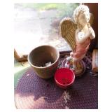 OUTDOOR ANGEL & POT