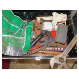 WRENCHES, HAMMER, TIN SNIPS, GRIPS, ETC.