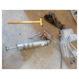 BLACK N DECKER SANDER GREASE GUN, PLANE