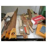 HAND SAWS, KWIK SET LOCK SET, SPREADERS, ETC.