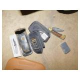 BUCK KNIFE SPRING BROKEN, ZIPPO LIGHTER, OTHER