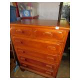 CUSHMAN CREATIONS DRESSER, DOVETAILED DRAWERS, 6