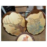 DEER PICTURES & TIN