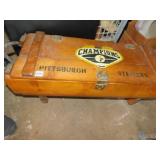 WOODEN CRATE STEELERS