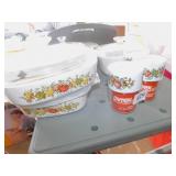 PYREX CASSEROLES & CONTAINERS