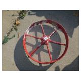18" ROUND OLD WHEEL