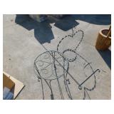 METAL PLANT STAND, SHEPARD