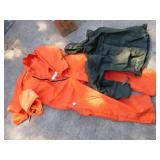 ORANGE JUMP SUIT SIZE 54 R, ETC.