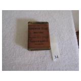 GRIDIRON CLUB MIXTURE TOBACCO TIN 4.5" H