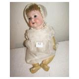 A M DOLL - # 5 BISQUE HEAD, COMPOSITION BODY 18"