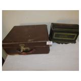 MORRIS BROS. TRAVE CASE VINTAGE 12" X 9.5" X 5" D