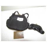 ANTIQUE LADIES EVENING BAG W/ COIN PURSE & MIRROR