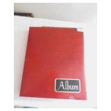 BRITAIN POSTCARD ALBUM, MAPS, ENGLAND, ETC.