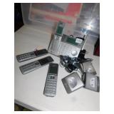 AT & T PHONE SYSTEM CALLER ID W/ 4 PHONES