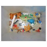 OUTDOOR TREEHOUSE SET, CARS, FIGURES ETC.