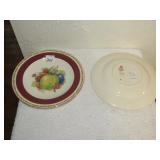PLATES CROWN DUCAL ENGLAND SLIGHT CRAZING