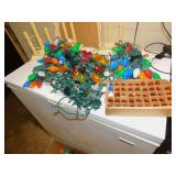 CHRISTMAS LIGHTS & CANDELABRAS