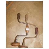 VINTAGE HAND DRILLS SET OF 2