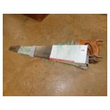 6 HAND SAWS