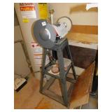 8" BENCH GRINDER/BUFFER MODEL 94327 ON STAND