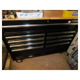 HUSKY TOOLBOX/WORK BENCH, 9 DRAWER 37" H X 46" W