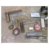 RULERS; TAPE MEASURES; ETC.