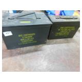 2 AMMO CASES
