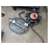 US SPOON & PAN KIT; PRY BAR; TRI- DOLLIES SET OF