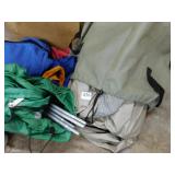 AIR MATTRESS; BACKPACK; POP UP TENT