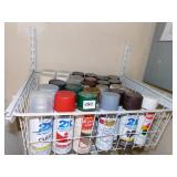 VARIETY OF SPRAY PAINTS