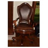 WOOD FRAME W/ TACK DECORATION 5 WHEEL 44" H X 26"