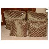 OVERSIZE PILLOWS 24" SQUARE AND 18" SQ. PAIR