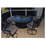 MARTHA STEWART LIVING CHAIRS FIRE TABLE HEIGHT