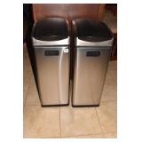 SIMPLE HUMAN TRASH CANS