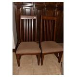 CHERRY SIDE CHAIR W/ SEAT 44" H