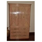 DREXEL WARDROBE - 80" H X 44" W X 21" D - SHELVES