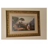 PRINT IN ORNATE FRAME 40" W X 31" H