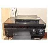 SONY BLUE RAY PLAYER & MULTI CHANNEL RECEIVER