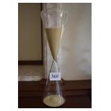 HOURGLASS W/ SAND -12.5" H