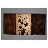 PICTURE BROWN/BEIGE -60" W X 30" H