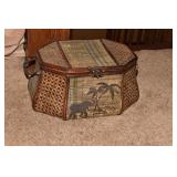 ACCENT BIN W/ HANDLE