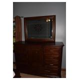 DRESSER 46" H X 21" D X 68" LONG PLUS 36" H X 47"