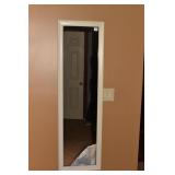 WHITE MIRROR 51" X 15" W