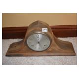 SESSIONS MANTLE CLOCK KEY WIND 10" H X 21" W