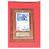 SAMMY SASO CARD ON PLAQUE