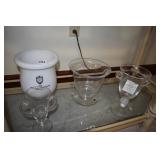 GLASS TROPHY 7 TO 11" STERLING CUT GLASS