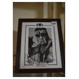 HULK HOGAN AUTOGRAPH PICTURE